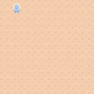 Enemy sprite placed on the tilemap